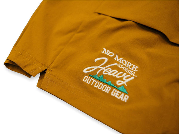 no more heAvy orange 4 Pockets Shorts（Short ver.) 橙色四袋短褲