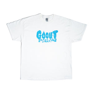 GO OUT JAPAN 白色短袖圖案tee（官方商品）