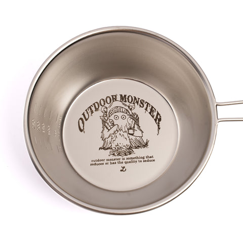 HYGGELIG x OUTDOOR MONSTER Sierra Cup焚火圖案登山杯