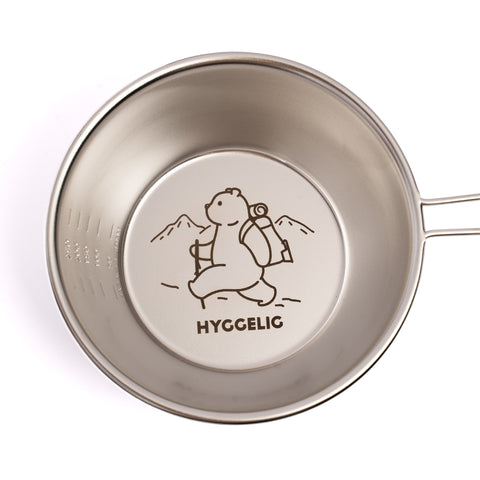 HYGGELIG Hiking bear Sierra Cup 登山小熊圖案登山杯