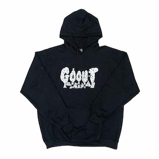 GO OUT JAPAN hoodie   黑色連帽衛衣 （官方商品）